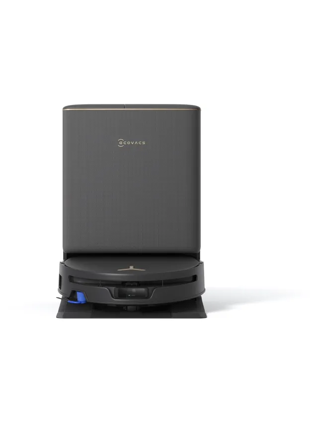 Ecovacs DEEBOT T90S Pro Omni Robotstofzuiger met dweilfunctie - 40.000 Pa - Tapijtbescherming - Snel bijladen Zwart