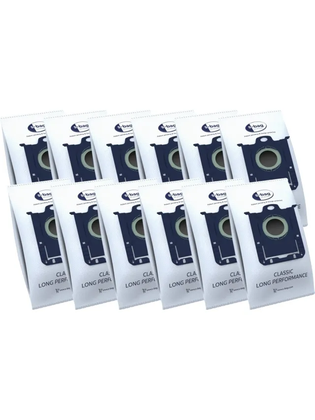 Aeg S-bag GR201M - Stofzuigerzakken - 12 stuks