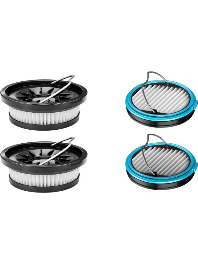 GoScrub HEPA filter set voor Steelstofzuiger X680 Ultra - Navullingset filters HEPA Filters