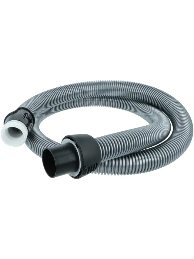 VHBW vervangingsslang compatibel met Tornado TO6930, TO6920EL, TO6910, TO6920, TO6910EL, TO69FDE, TO69FD2, TO7020, TO6930SP stofzuigers - 1,8 m zilver