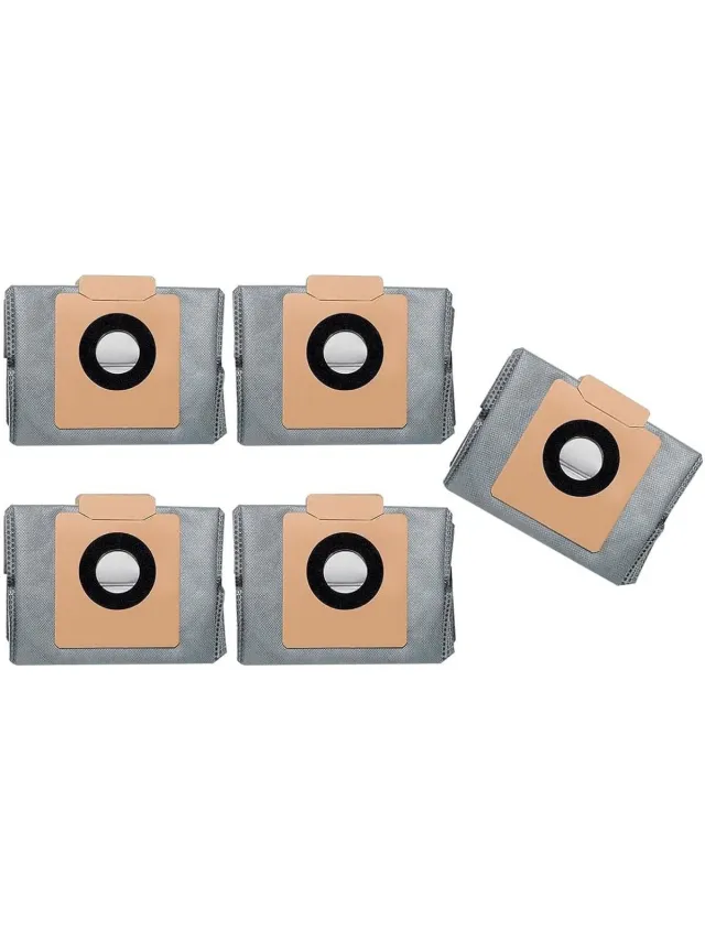 Plus.Parts Eufy X8 Pro en X10 Pro Omni Stofzakken (5 Stuks, Plus.Parts® alternatief voor T29F70A2) Overig