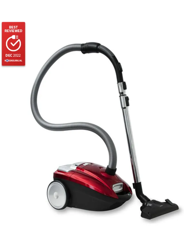 Inventum ST306RZA stofzuiger rood, foto 2