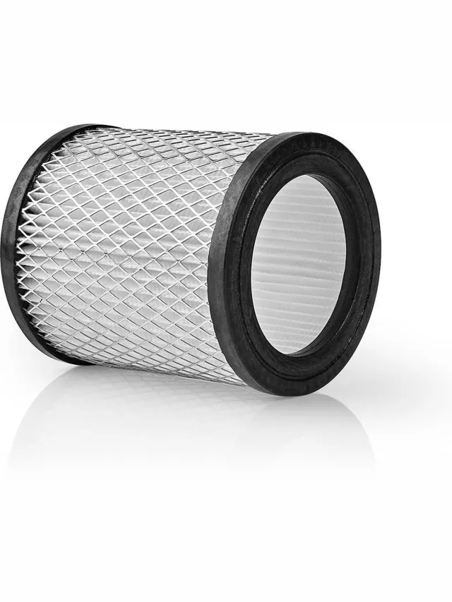 Nedis Stofzuiger Cartridge-Filter - Vervanging voor: Nedis - VCAC118BK - Motorfilter Zwart