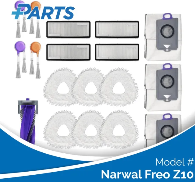Plus.Parts Narwal Freo Z10 Onderhoudsset (Plus.Parts® alternatief voor CP-PJ-A00187-00-00) Overig