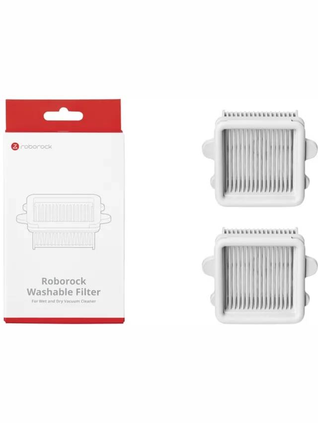 Roborock G2 Wasbaar Filter Voor F25-Serie Stofzuigers 2 Stuks In