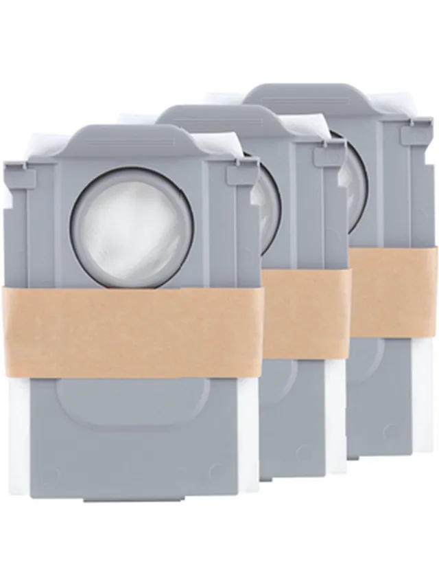 MyRobo.nl - Universeel Stofzak voordockingstation - Compatible met Roborock S8 MaxVUltra & S8 Max Ultra en Q Revo series Bruin