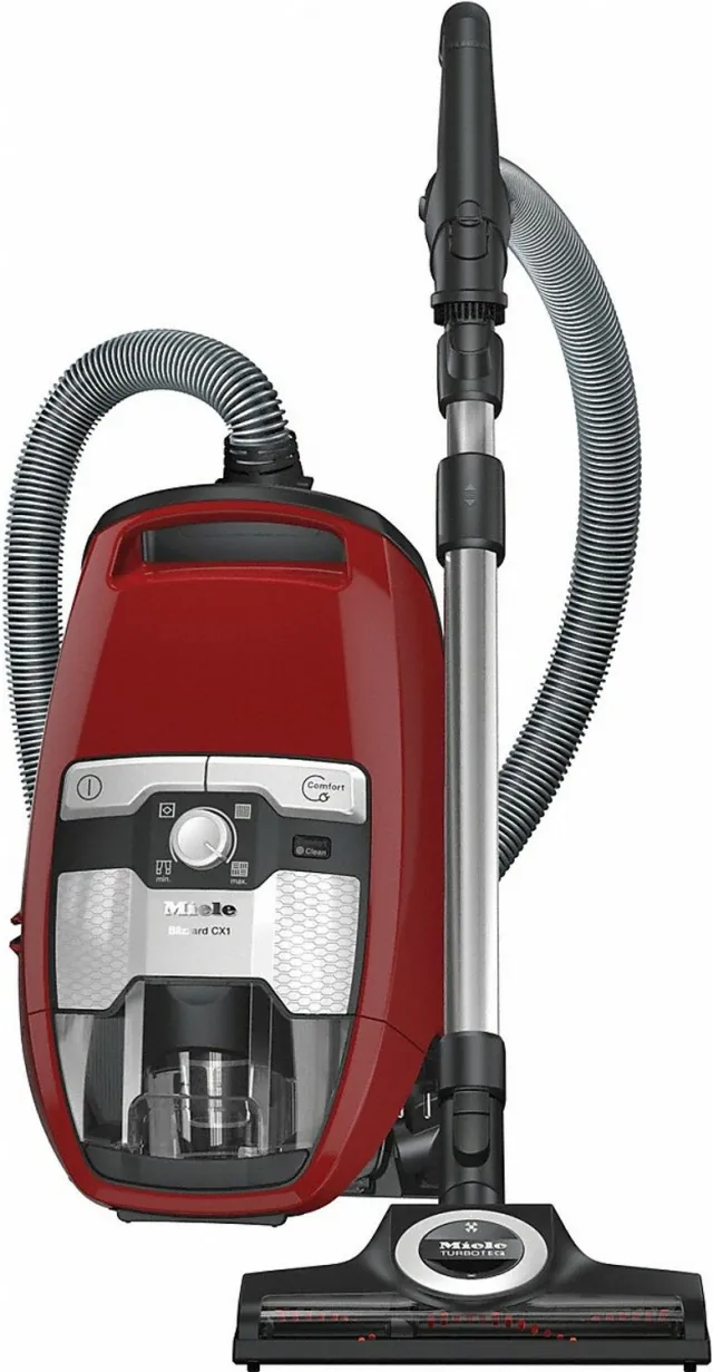 Miele Blizzard CX1 Cat & Dog Powerline stofzuiger zonder zak mangorood turboborstel HEPA filter 890 W