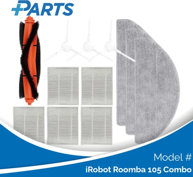 Plus.Parts iRobot Roomba 105 Combo Onderhoudsset (Plus.Parts® alternatief voor 4837325) Overig