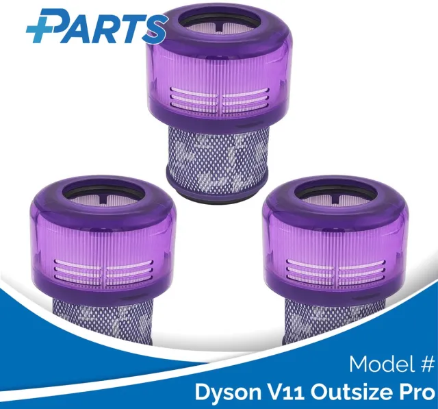 Plus.Parts Dyson V11 Outsize Pro Filters (3 Stuks, Plus.Parts® alternatief voor 970422-01) Overig
