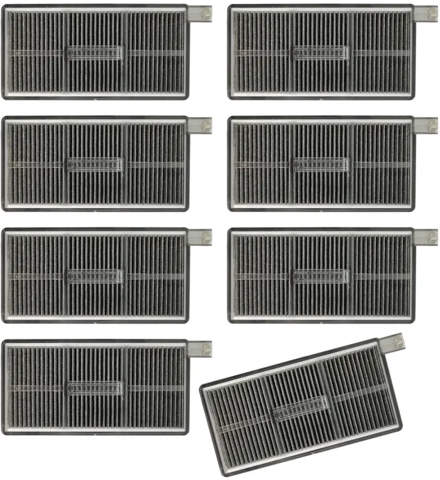 Plus.Parts Dreame Aqua10 Roller en Aqua10 Track Filterset (8 Stuks, Plus.Parts® alternatief voor 20010100001863) Overig