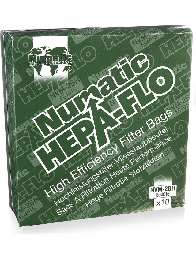 Numatic NVM-2BH - Stofzuigerzakken