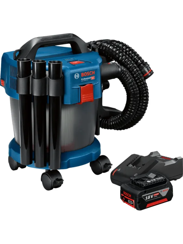 Bosch Professional GAS 18V-10 L 5,0 Ah GBA Accu Starterspakket