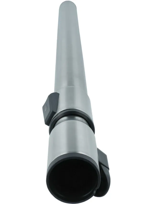 VHBW stofzuigerbuis, compatibel met Miele S5260, S5261, S5280, S528, S5281, S5310, S5311 stofzuigers – 35 mm aansluiting, 60 - 100 cm, zwart-zilver