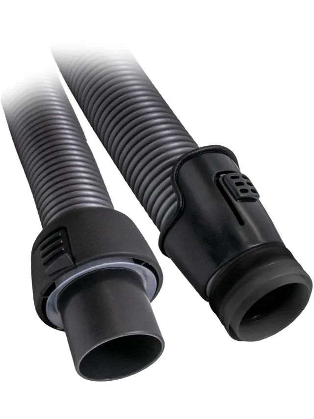 Multaparts stofzuigerslang geschikt voor AEG Jetmaxx en AVQ / AJM series | 1.8 meter lengte | Met stofzuiger wartel en bevestiging voor pistoolgreep | Alternatief voor AEG 2198088144 & Electrolux 140039004712 Zwart