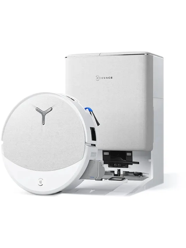 Ecovacs Deebot T90 PRO Omni Wit EU - Robotstofzuiger - 30.000Pa - Charge PowerBoost - OZMO Roller 3.0 - ZeroTangle 4.0 - reiniging met warm water bij 75 °C - IA YIKO agent - automatisch legen