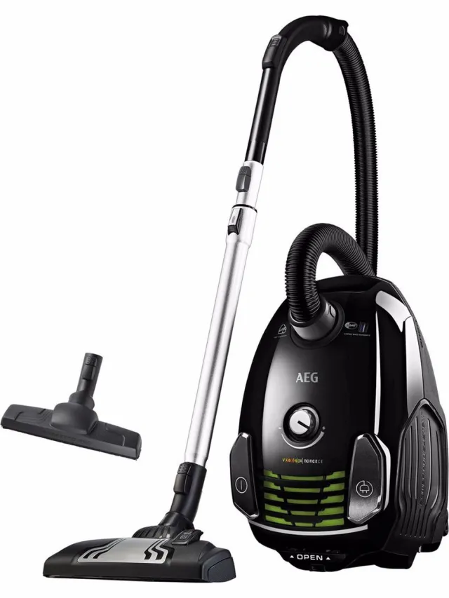 AEG VX6-2 Stofzuiger met zak Zwart