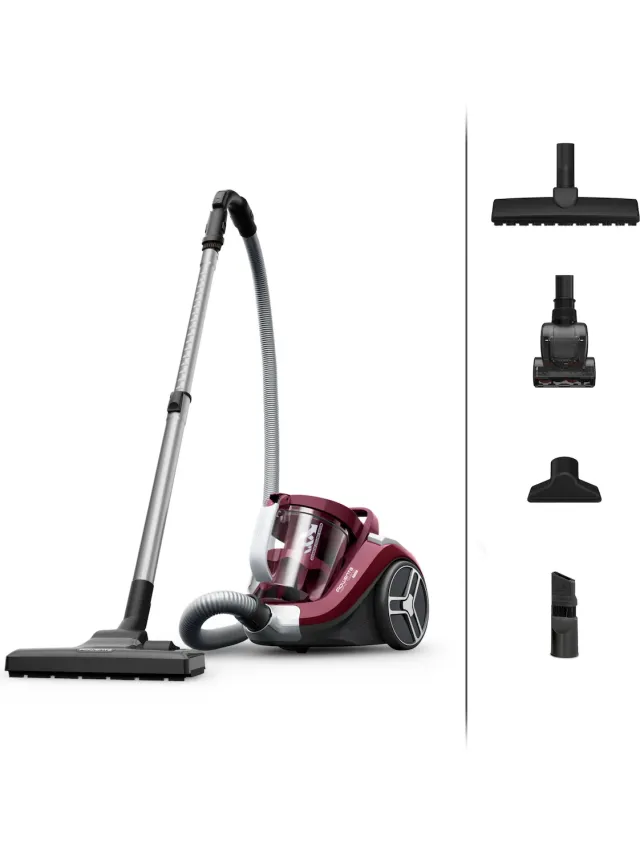 Rowenta RO4B63 Compact Power Cyclonic Animal+ stofzuiger zonder zak rood