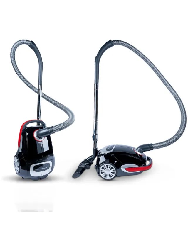 Tornado VCBKC800BC stofzuiger 4 l Cilinderstofzuiger Droog 800 W Stofzak Zwart/Rood