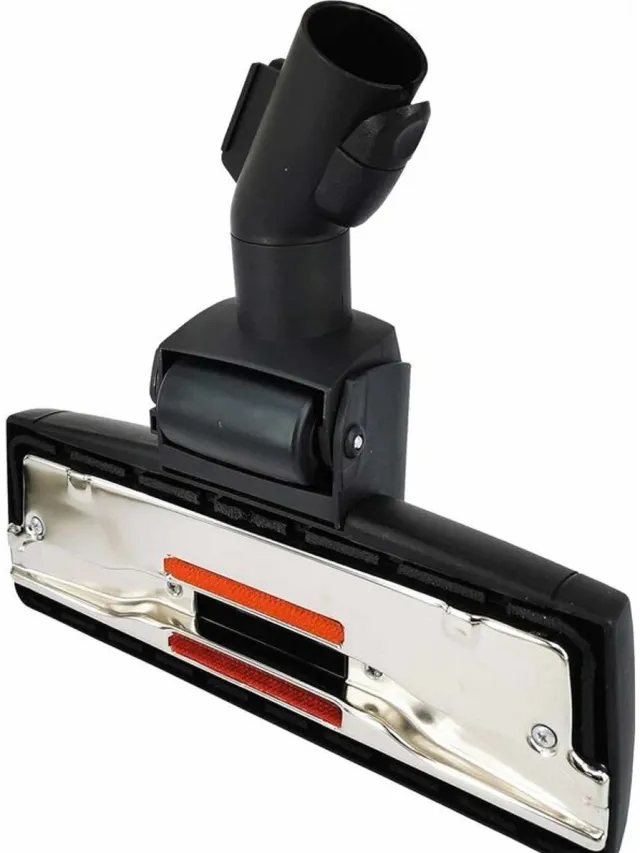 OEMG Vervangende Stofzuigerborstel Geschikt voor Miele S8340 EcoLine/PowerLine, S1-S8, Class C1, Compact C1/C2, Complete C1-C3, Swing H1, Met Klikvast Opstelmechanisme zwart