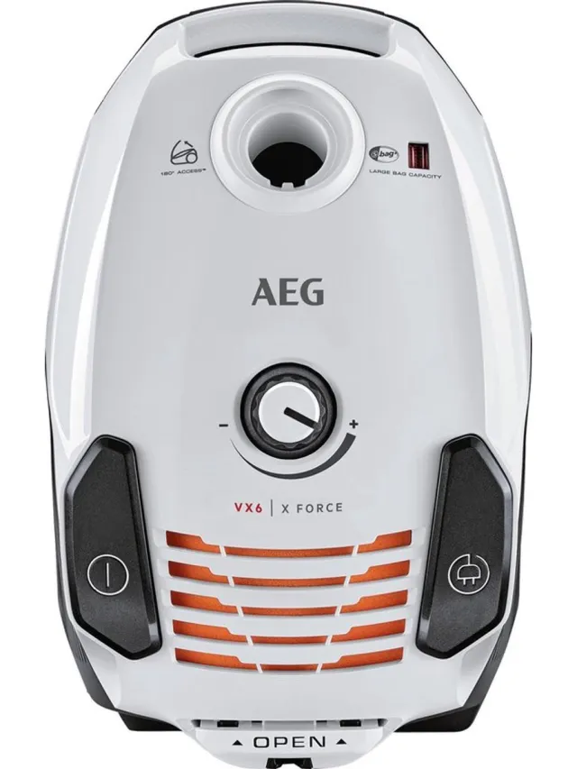 AEG VX6-2-RR - Stofzuiger met zak Raspberry Red