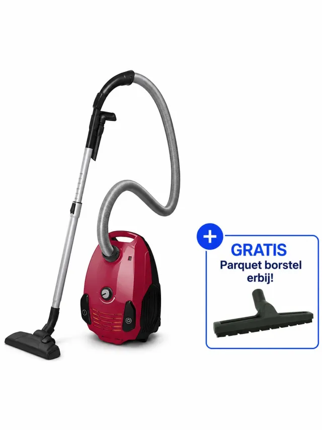 Electrolux PowerForce Serie - Stofzuiger - System Power Pro - 360° Motion - 180° Access rood
