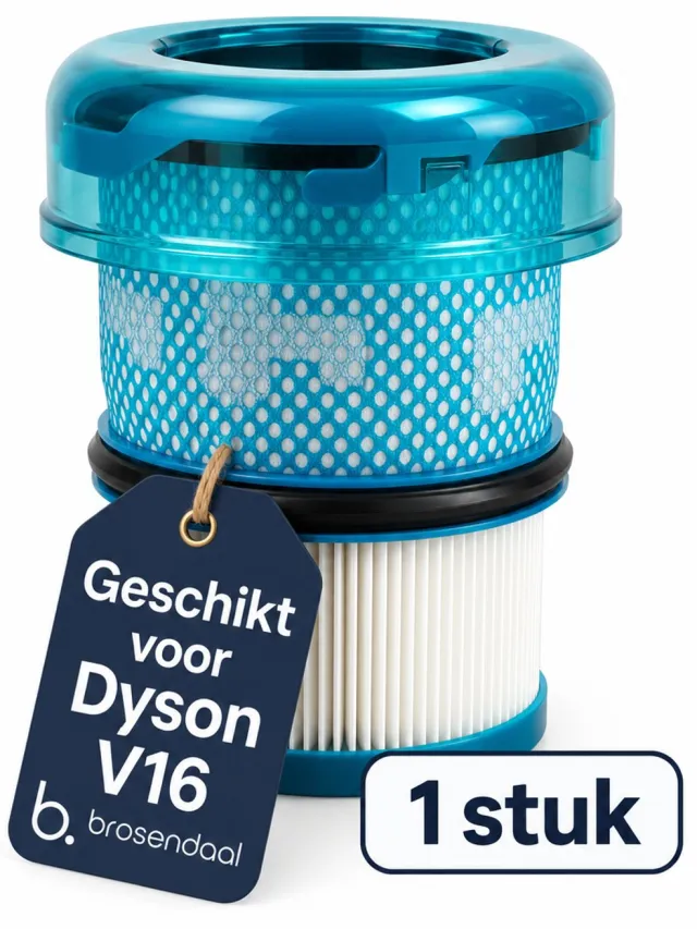 Brosendaal Filter geschikt voor Dyson V16 - Voor V16 Piston Animal en andere V16 modellen - SV53 | SV53a - Uitwasbaar en Herbruikbaar