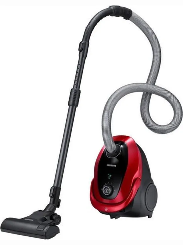 Samsung VC07M25E0WR - Stofzuiger met zak - Rood Zwart;Rood