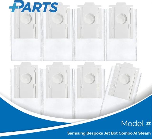 Plus.Parts Samsung Bespoke Jet Bot Combo AI Steam Stofzakken (8 Stuks, Plus.Parts® alternatief voor VCA-RDB95) Overig