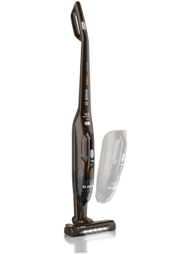 Bosch BCHF2MX16L Steelstofzuiger zonder zak Bruin