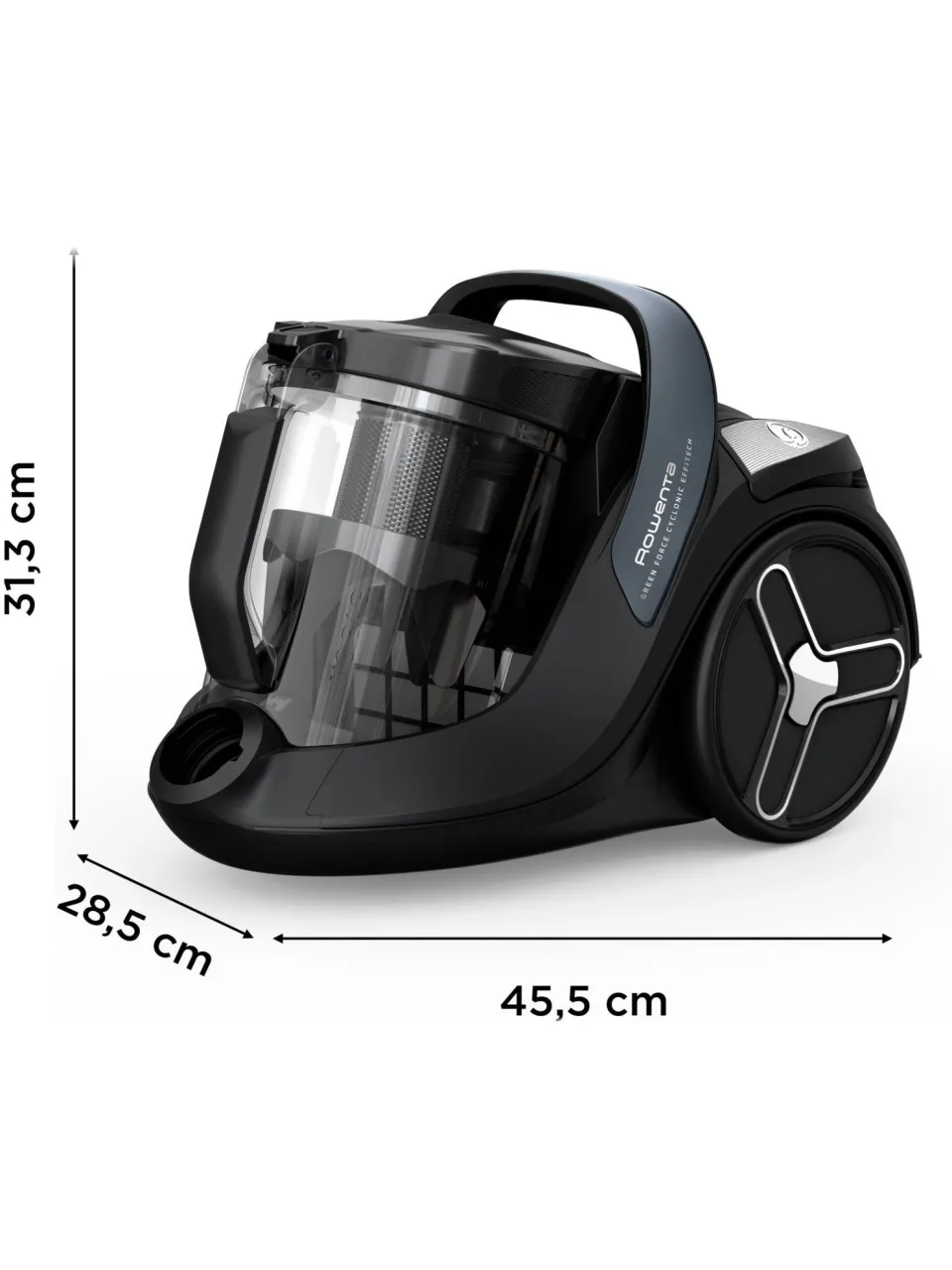 Rowenta G-Force RO7C36 stofzuiger zonder zak zwart, foto 4