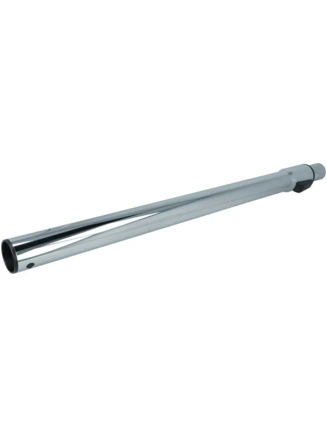 VHBW stofzuigerbuis compatibel met Rowenta RO 4449 R1411, RO 4520 IA 410, RO 452011410, RO 452001410 stofzuiger – 32 mm aansluiting, 58 – 96 cm, verchroomd