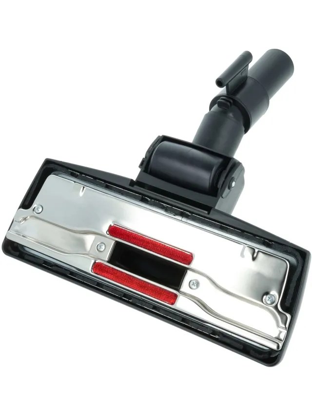 VHBW vloerzuigmond voor tapijten, compatibel met Nilfisk VP400, VP600 Basic, VP600 Battery, VP300 eco en VP300 HEPA-stofzuigers met een ronde aansluiting van 32 mm
