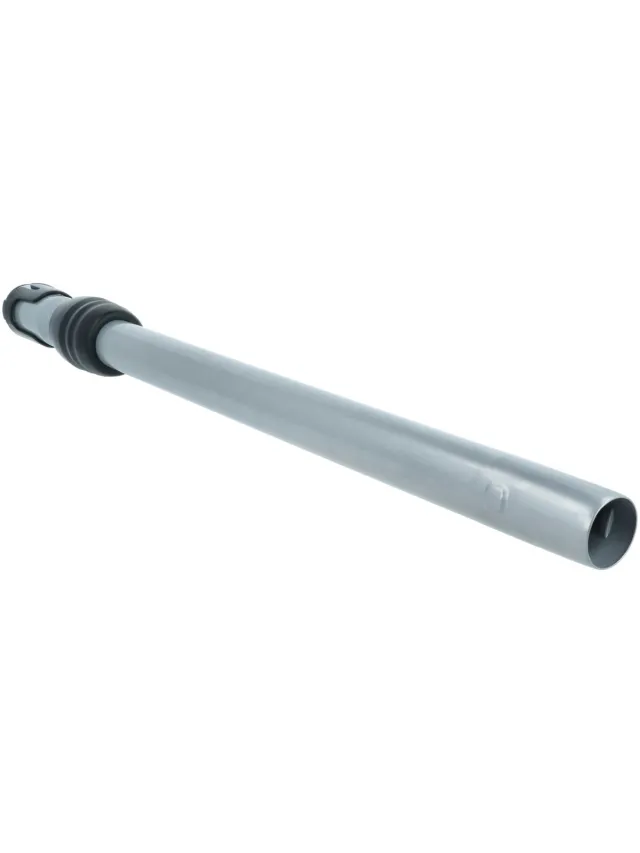 VHBW stofzuigerbuis, compatibel met de Siemens VSZ6XTRM2-stofzuiger – 35 mm aansluiting, 61 - 99 cm, zwart-zilver