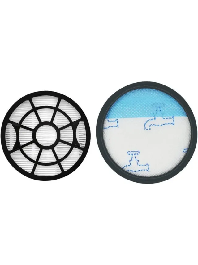 Tovbmup HEPA-filters - geschikt voor Rowenta Swift Power Cyclonic RO29xx-filters zwart