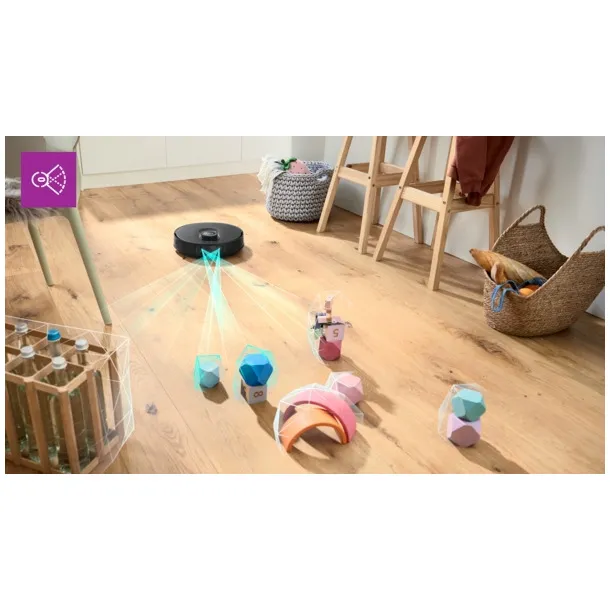 Bosch BCRDW3B robotstofzuiger zwart, foto 3