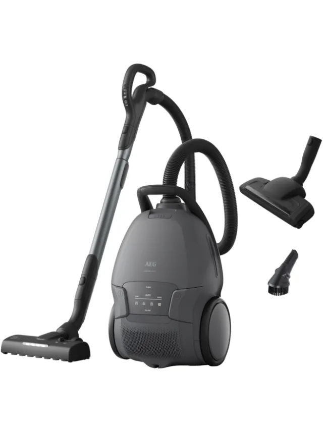 AEG ANIMAL 8000 Stofzuiger Met stofzak - 69 dB - Turbozuigmond AB81A2DG granite grey