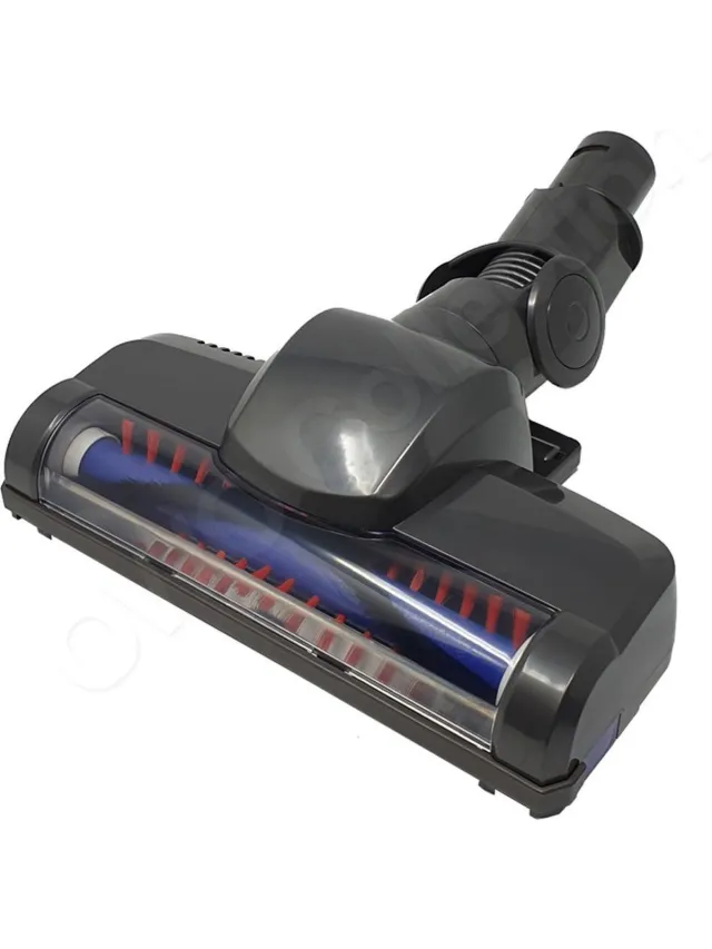 Owo collection Turbo zuigmond borstel geschikt voor Dyson DC43H DC45 DC58 DC59 DC61 DC62 DC72 V6 (SV03 SV05 SV06 SV07 SV08 SV09) - turbozuigmond turboborstel turbine head grijs