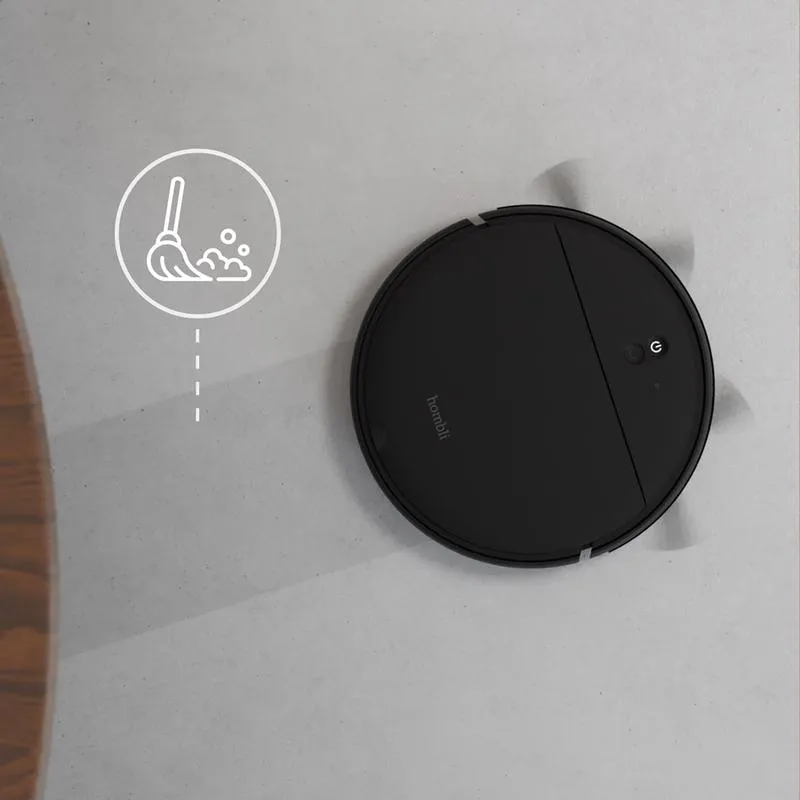 Hombli smart robotstofzuiger met dweilfunctie - zwart, foto 3