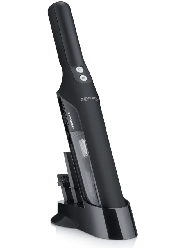 Severin HV9589 Kruimelzuiger Zwart