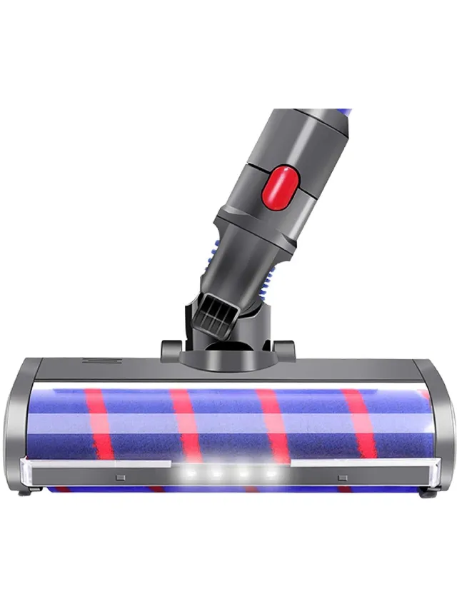 Wclavion Zachte rolborstel met LED-verlichting - Geschikt voor Dyson V7, V8, V10, V11 serie stofzuigers