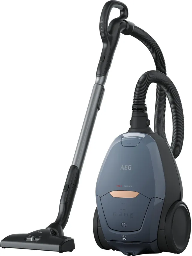 AEG VX82-1-5DB EcoLine - Stofzuiger met zak - 3,5 l Blauw