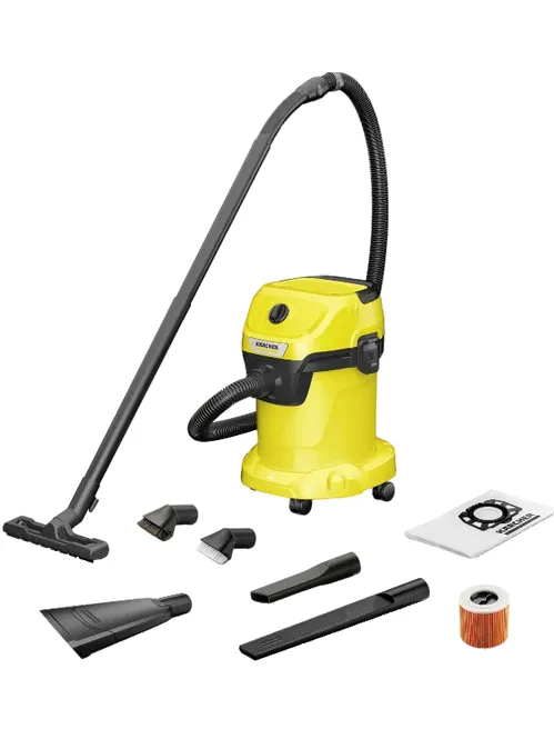 Kärcher Bouwstofzuiger WD 3 V-17/6/20 CAR Yellow / Black