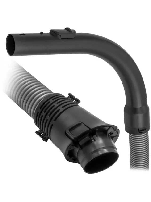 SQOON Complete stofzuigerslang geschikt voor Miele Complete C2, Compact C1, S4000 / S5000 Series - Stofzuigerslang + Pistoolgreep compleet grijs/zwart