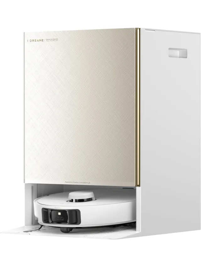 Dreame Matrix 10 Pro | Robotstofzuiger | Wit | 30.000Pa | 100°C Zelfreinigende dweil | 3 Schoonmaakmiddelen | Automatische dweilwissel | Anti-klit borstel huisdieren | Automatisch legen | Zelfreinigend station | Spraakbediening | Grote tank