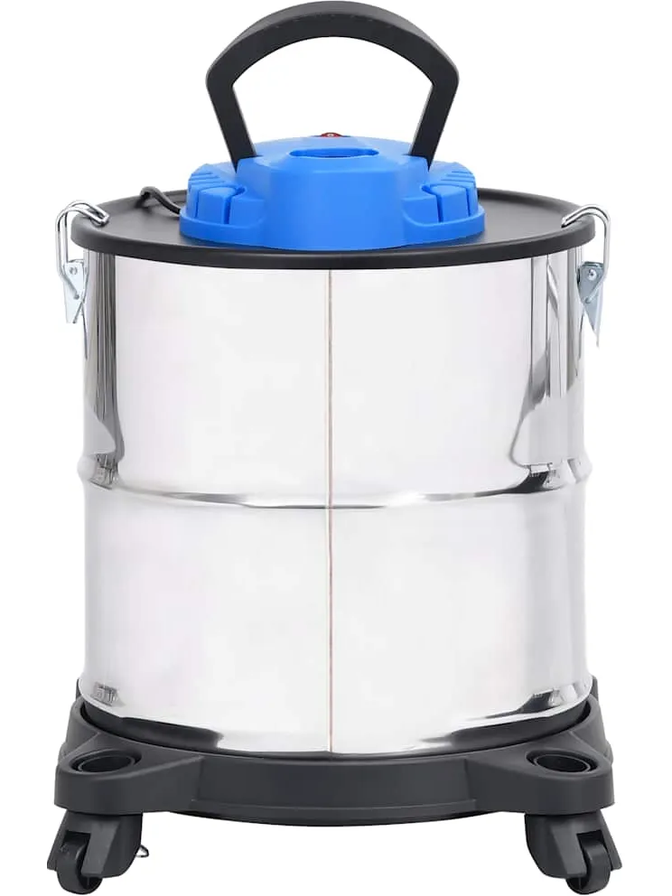 vidaXL Asstofzuiger met HEPA filter 1200 W 20 L roestvrij staal, foto 3