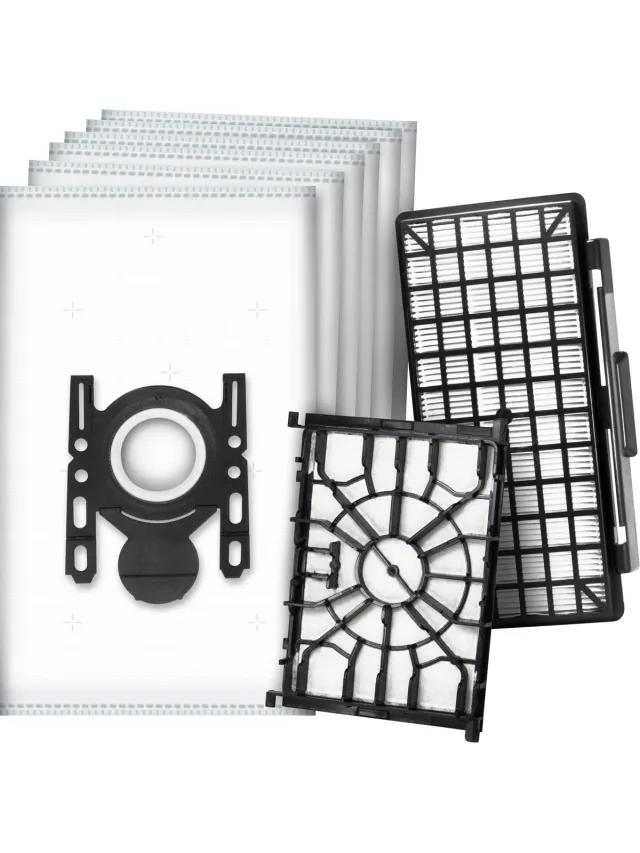 Dparts 10x Dparts G-ALL stofzuigerzakken - 1 HEPA filter - 1 motorfilter - geschilkt voor Bosch In'genius - Ingenius - nr. 00579421 - 00647753 - 00577303 - BBZ154HF - BBZ41FGALL