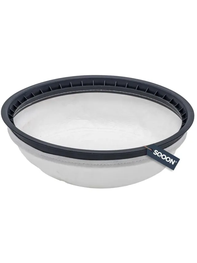 SQOON Motorfilter geschikt voor Nilfisk VP300 - Gelijk aan model: 147 1432 500 - Katoenen filter ter bescherming van de motor Wit Zwart