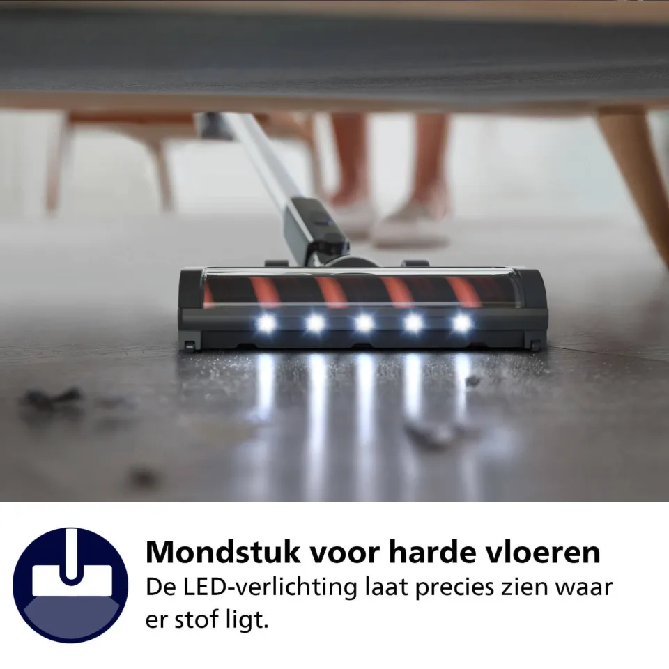 Philips XC3033/01 draadloze steelstofzuiger zwart, foto 6