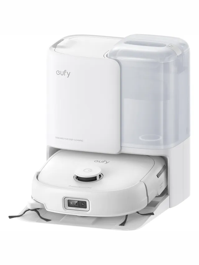 Eufy Omni E25 robotstofzuiger wit