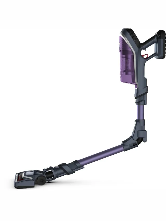 Rowenta steelstofzuiger X-Force Flex 8.60 RH9639 Paars, Grijs